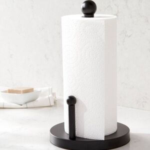 Threshold Stainless Steel Paper Towel Holder - Black